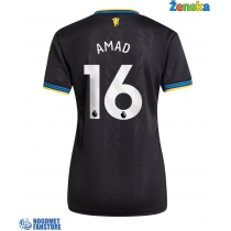 Manchester United Amad Diallo #16 Rezervni Dres za Ženska 2025-26 Kratak Rukav